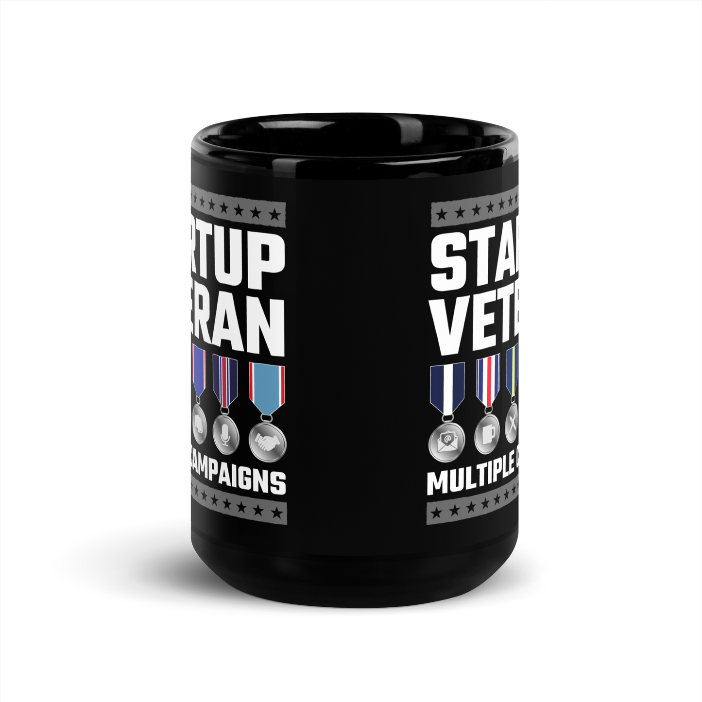 Startup Veteran, Multiple Tours - Funny Mug