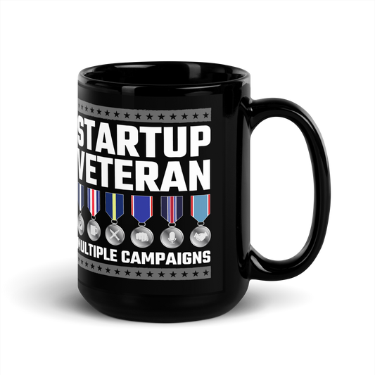 Startup Veteran, Multiple Tours - Funny Mug