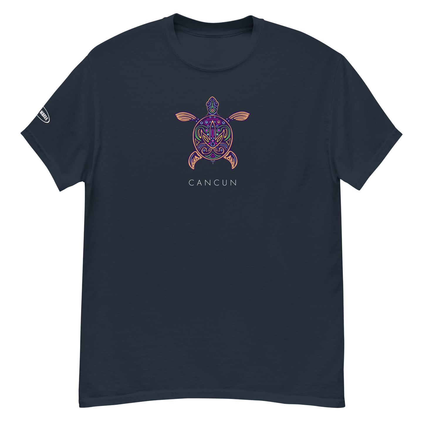 CANCUN - Tribal Vibrant Turtle T-Shirt