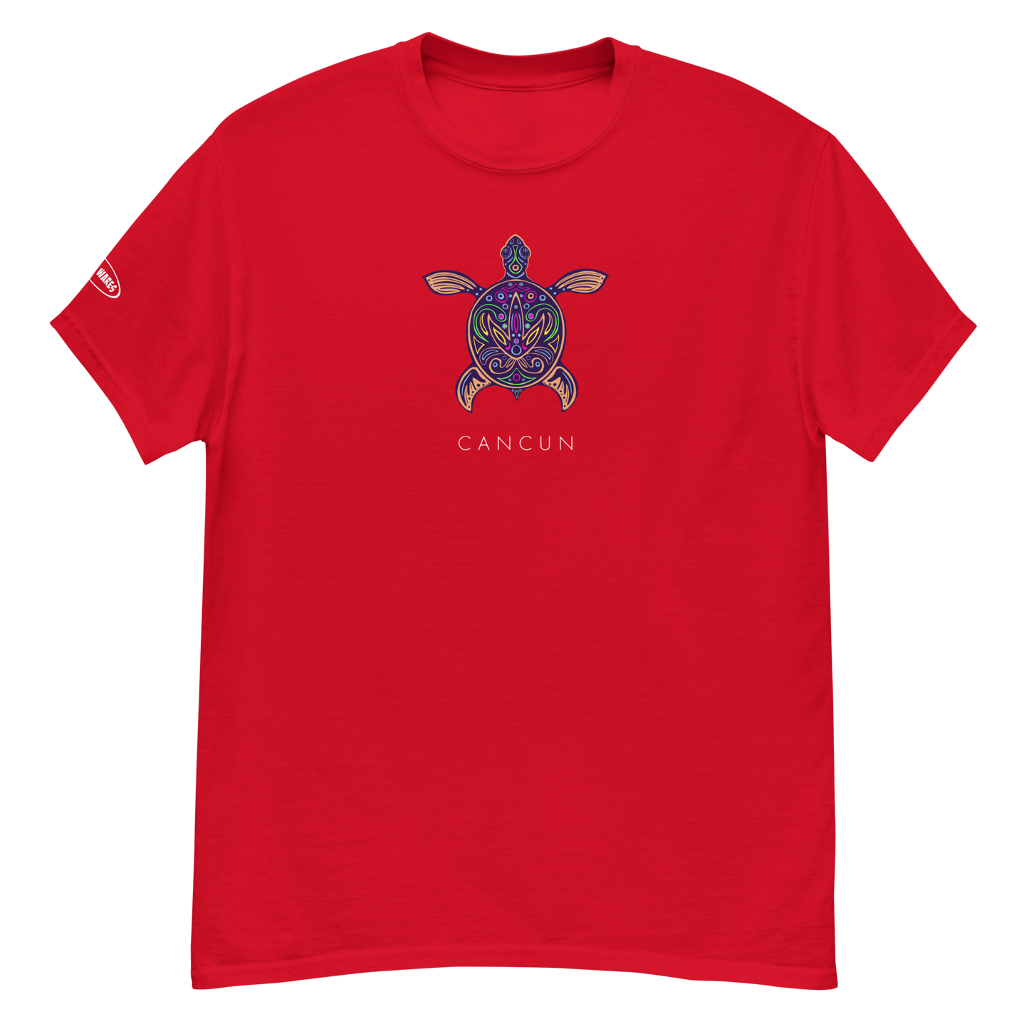 CANCUN - Tribal Vibrant Turtle T-Shirt