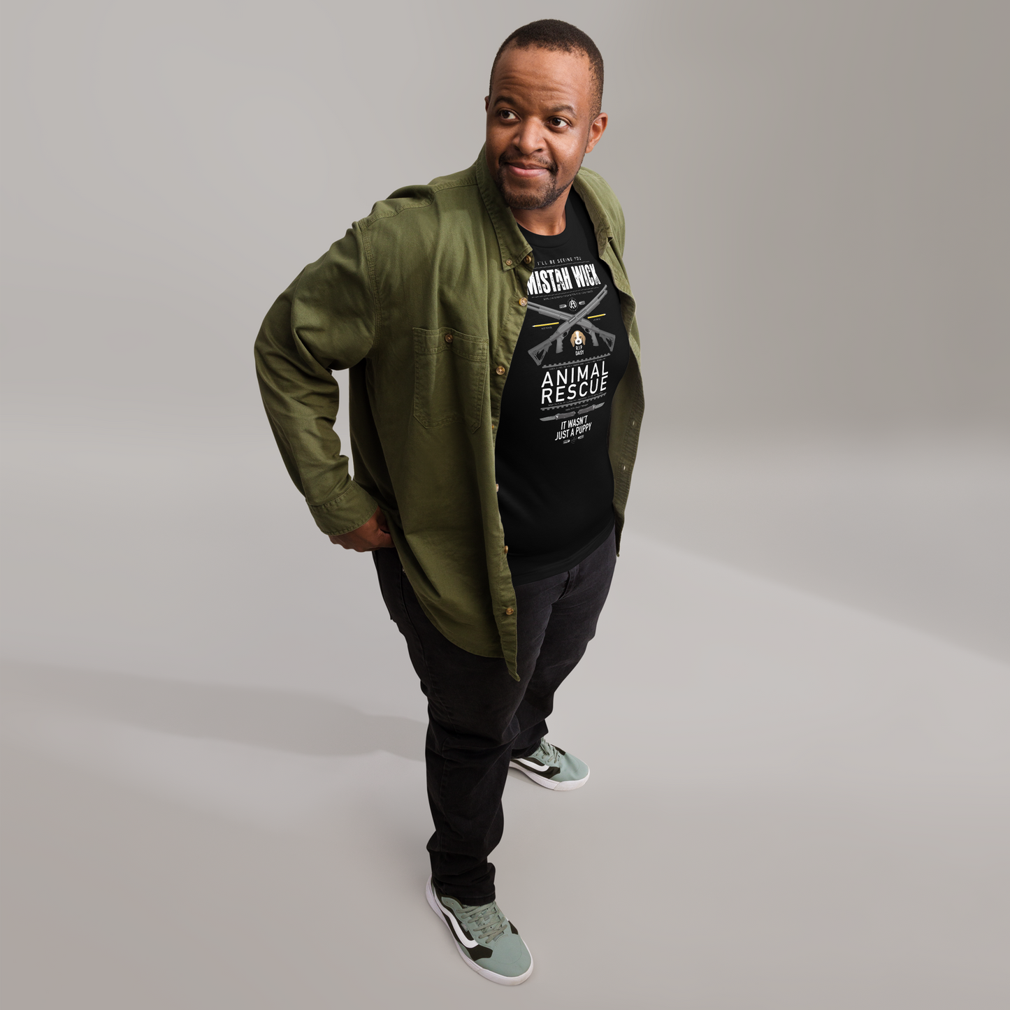 Mistah Wick Animal Rescue - Funny T-Shirt