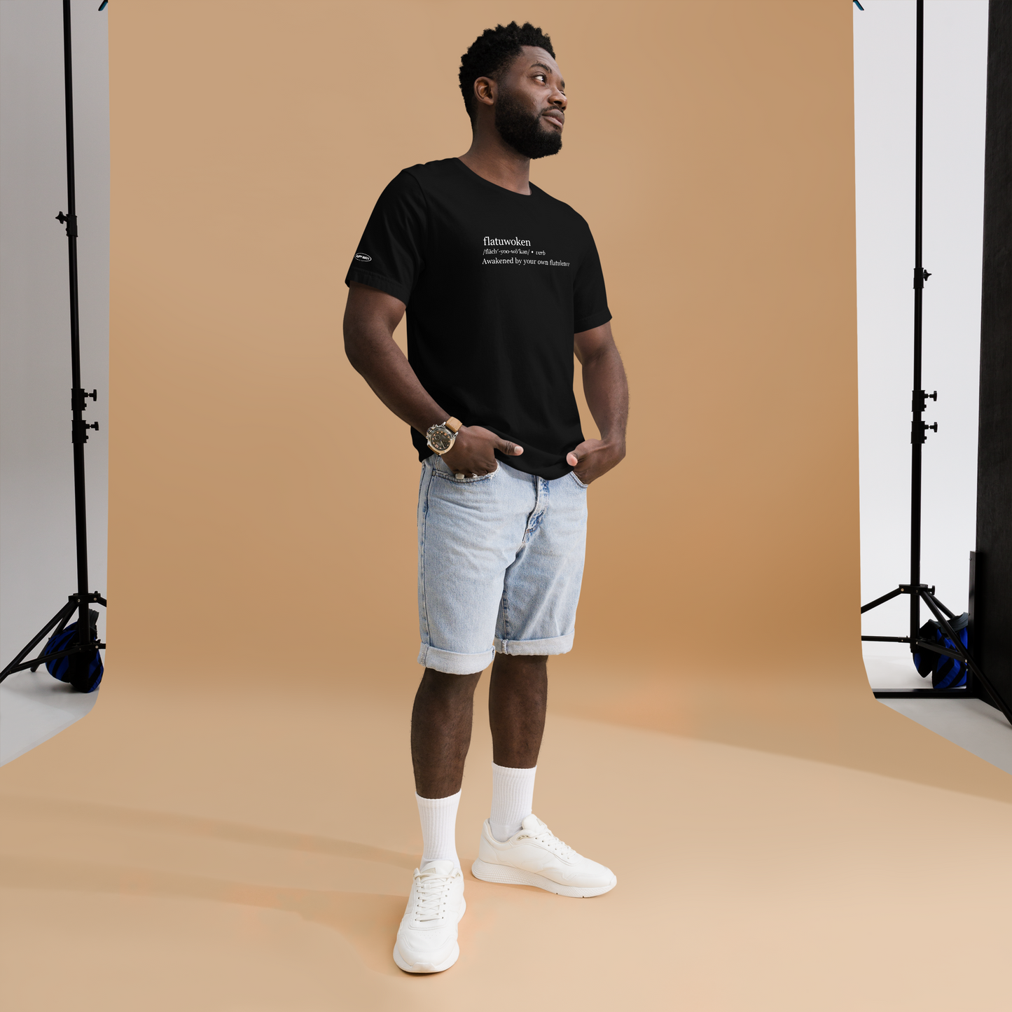 DEFINITION - Flatuwoken - Awakened by your own Flatulence - Funny T-Shirt