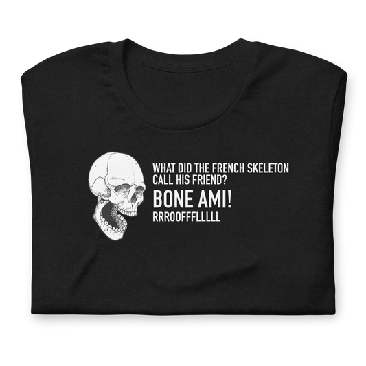 Halloween Skeleton Dad Joke - BONE AMI - Funny T-shirt