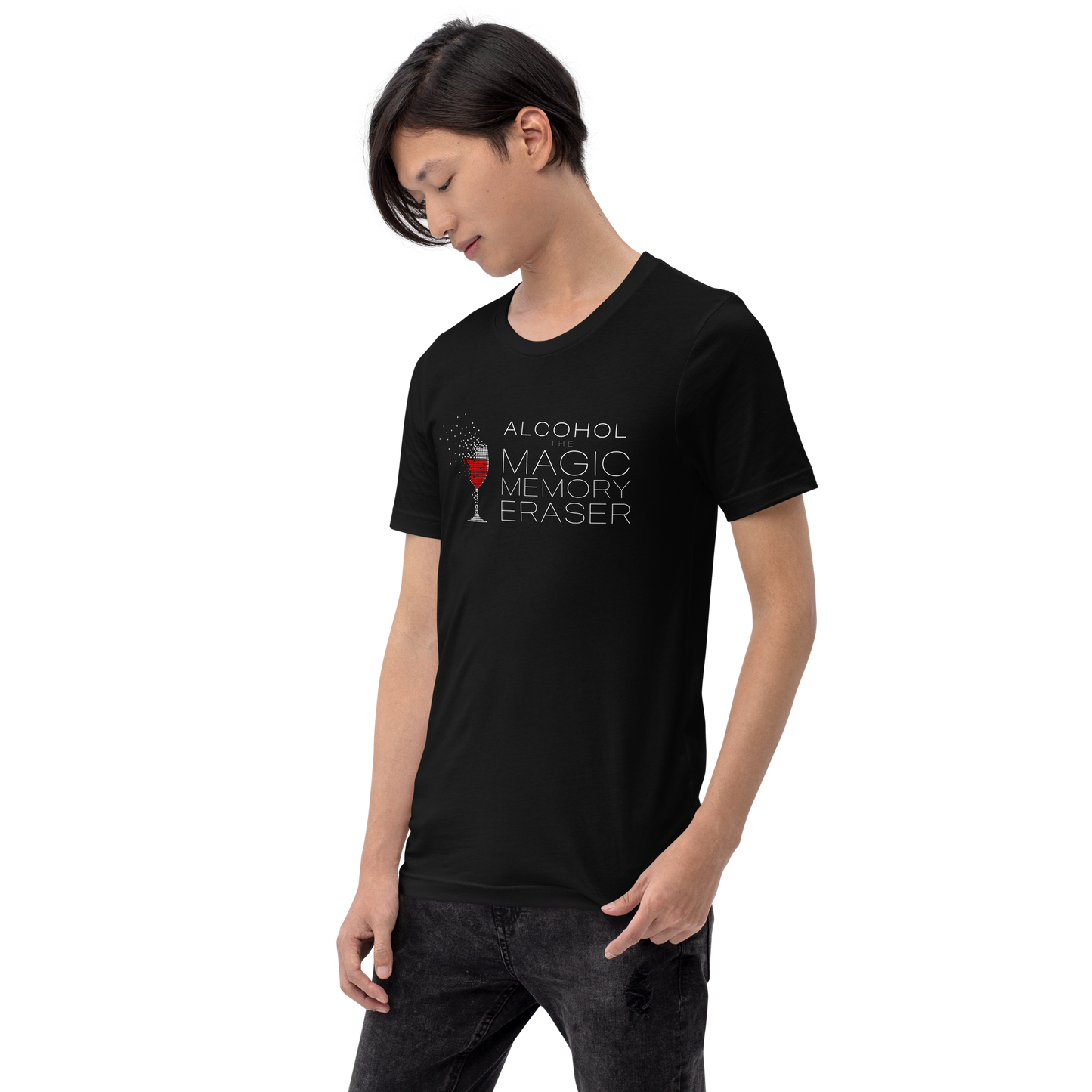ALCOHOL - the Magic Memory Eraser - Funny T-Shirt