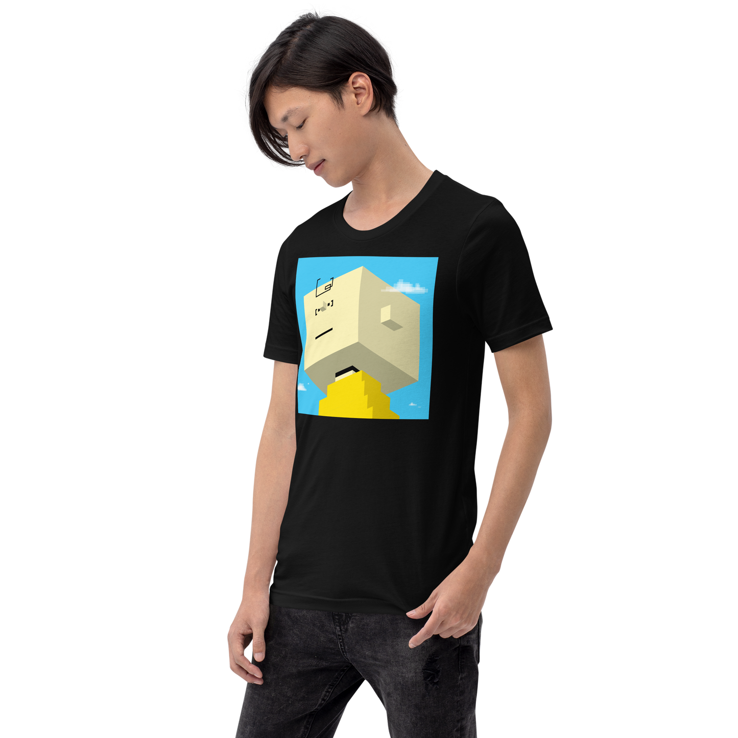 CHARLIE BROWN - The Original Blockhead - Funny T-Shirt