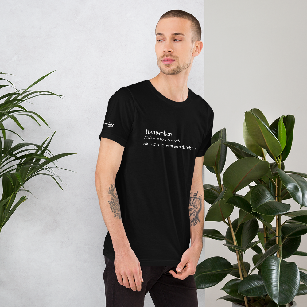 DEFINITION - Flatuwoken - Awakened by your own Flatulence - Funny T-Shirt