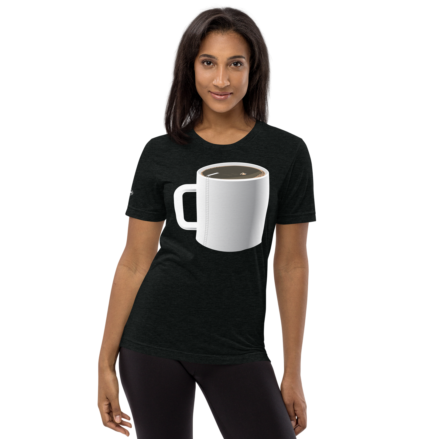 Coffee Cup Swimming Pool - Funny t-shirt