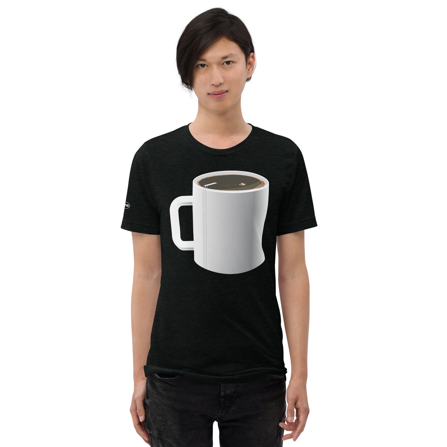 Coffee Cup Swimming Pool - Funny t-shirt
