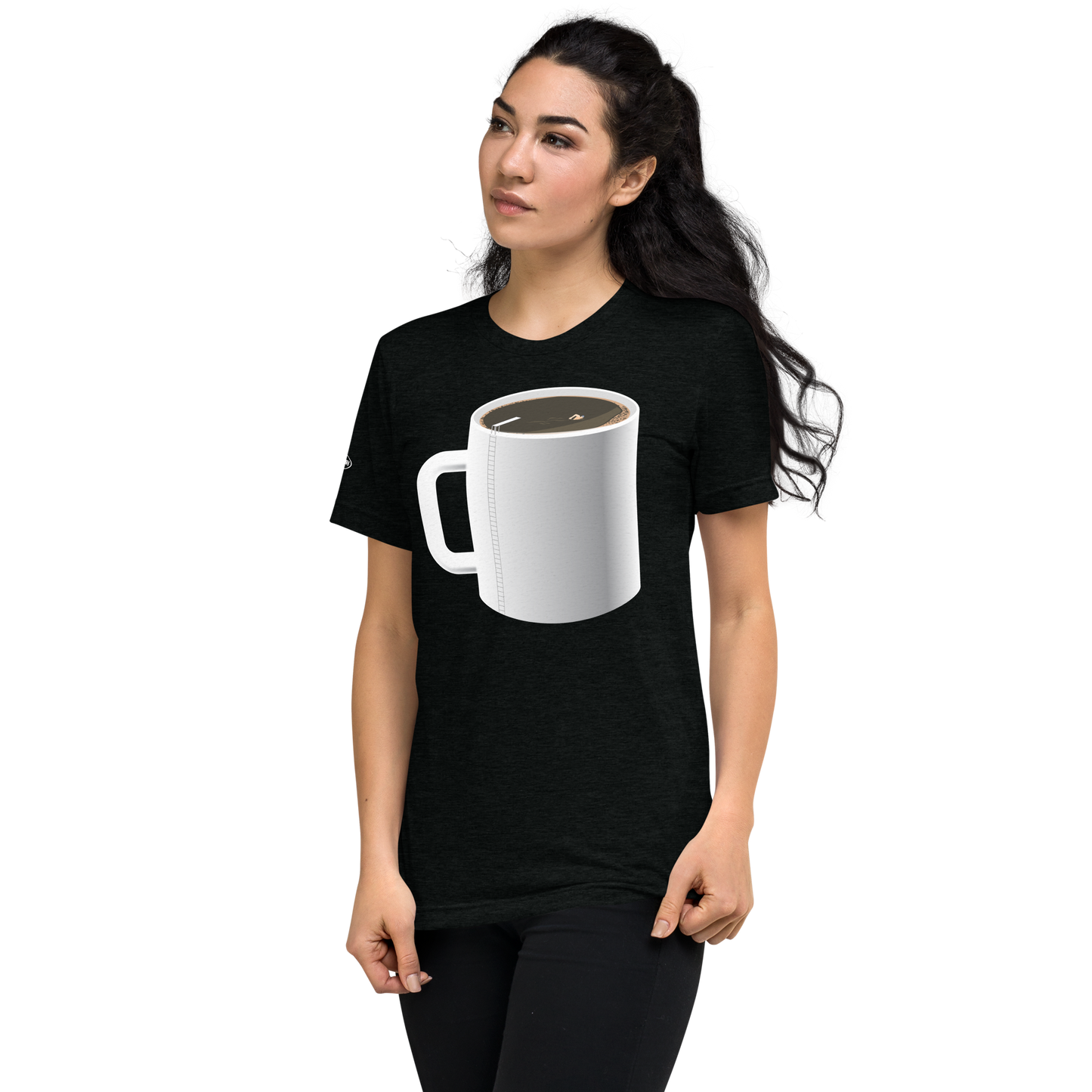 Coffee Cup Swimming Pool - Funny t-shirt