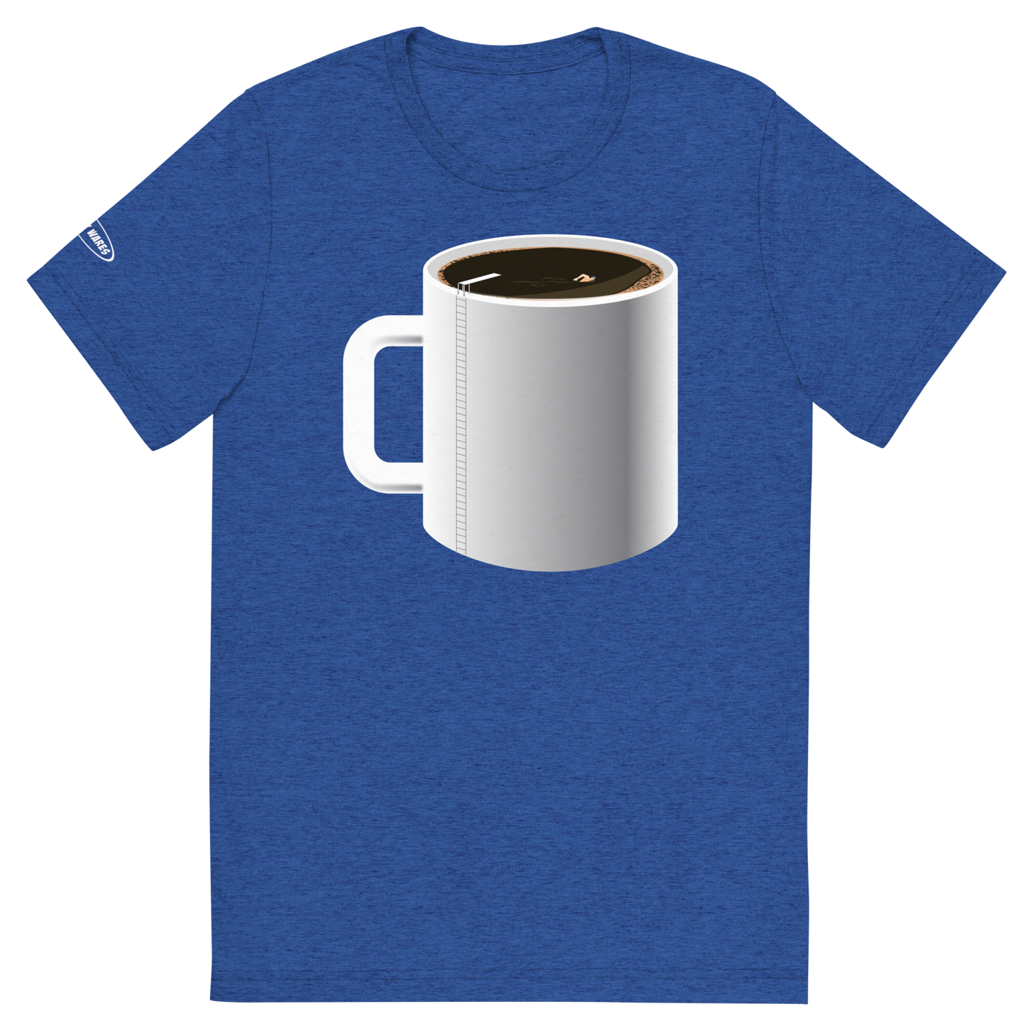 Coffee Cup Swimming Pool - Funny t-shirt
