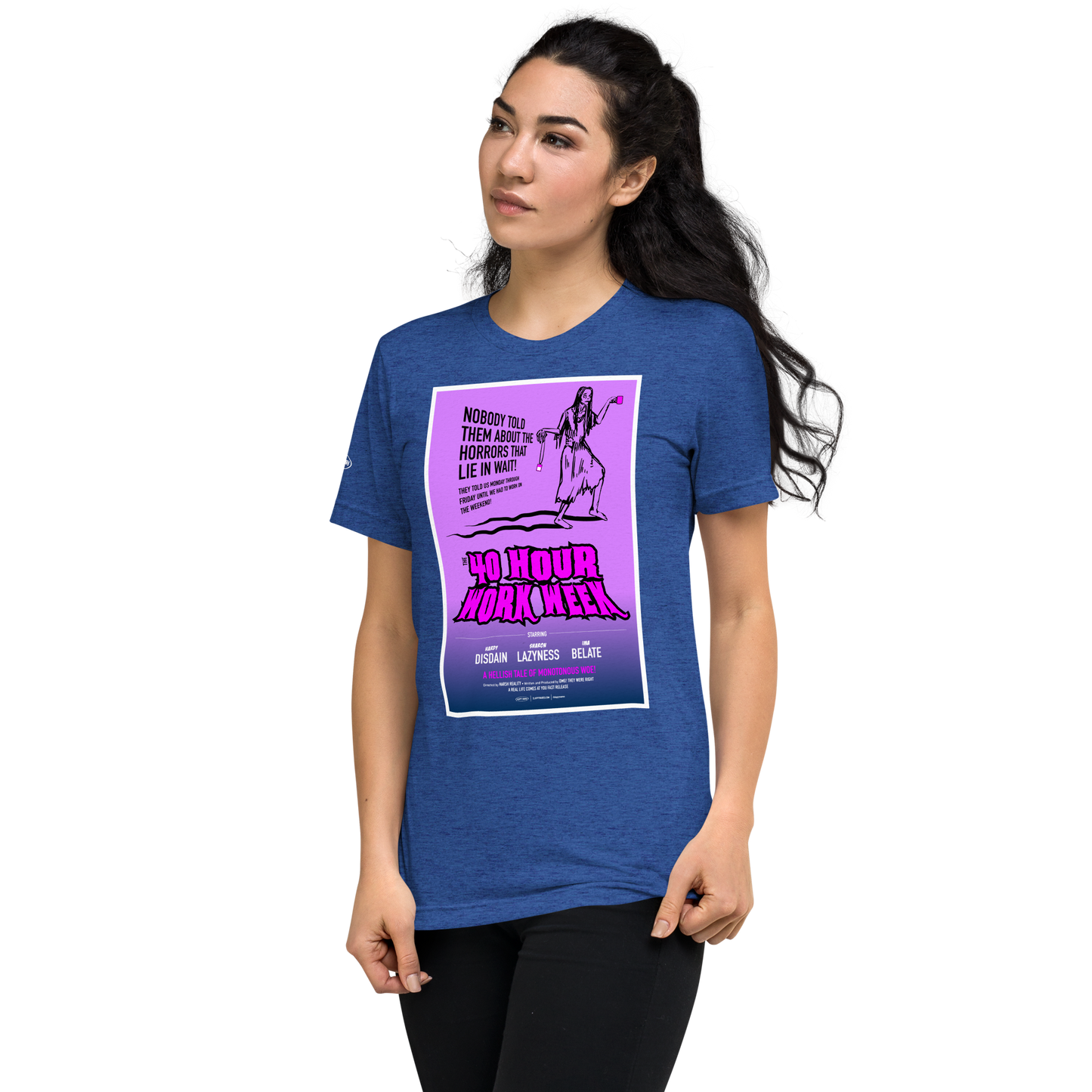 Zombie 40 hour work week horror - Funny T-shirt