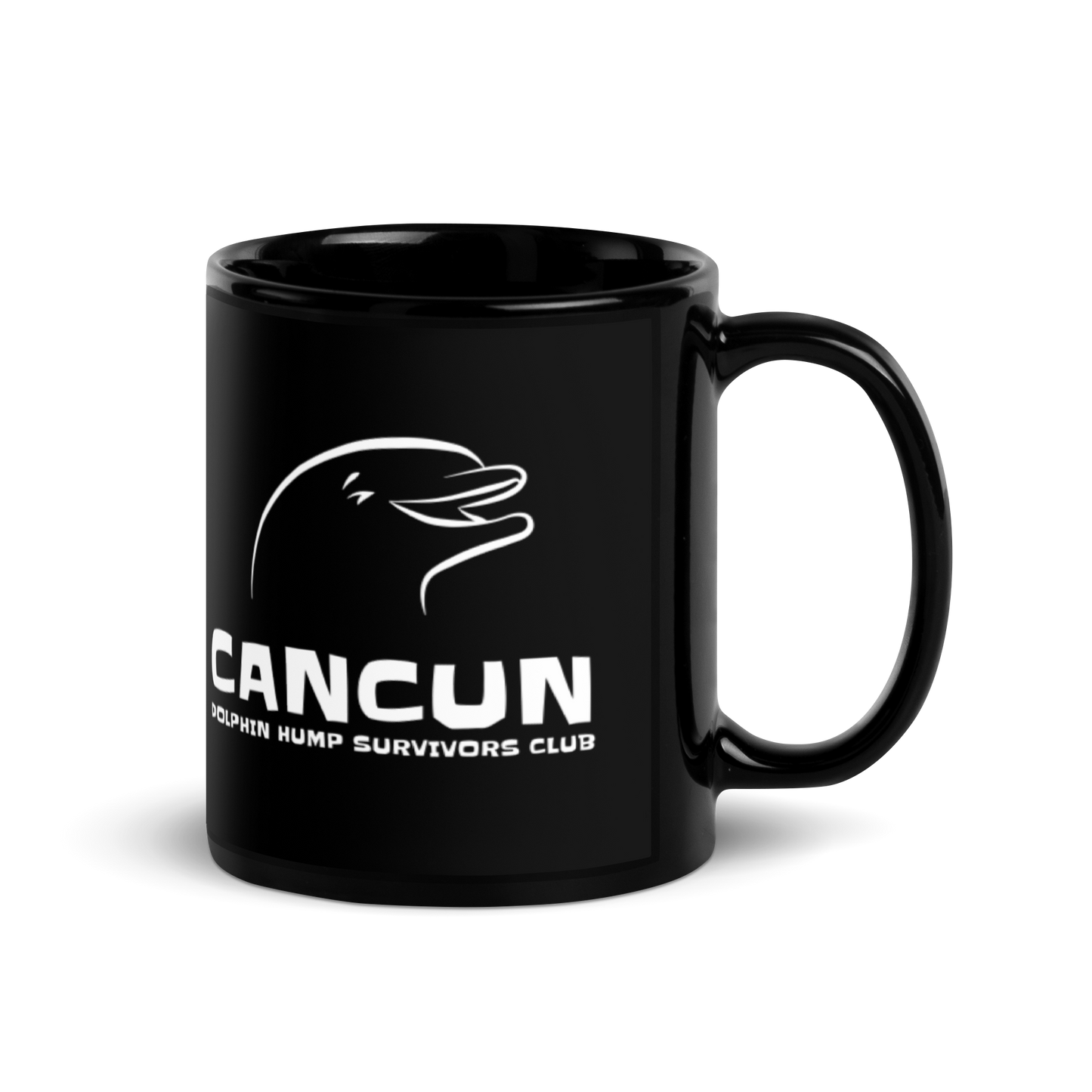 CANCUN - Dolphin H*mp Survivor Club Funny Mug