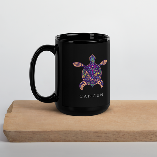 CANCUN - Tribal Turtle Mug