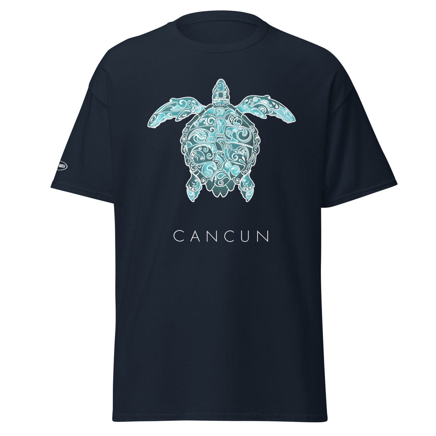 CANCUN - Art Flourish Sea Turtle Fun T-Shirt