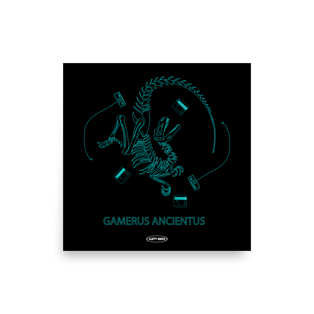 GAMER - Gamerus Ancientus - Funny poster