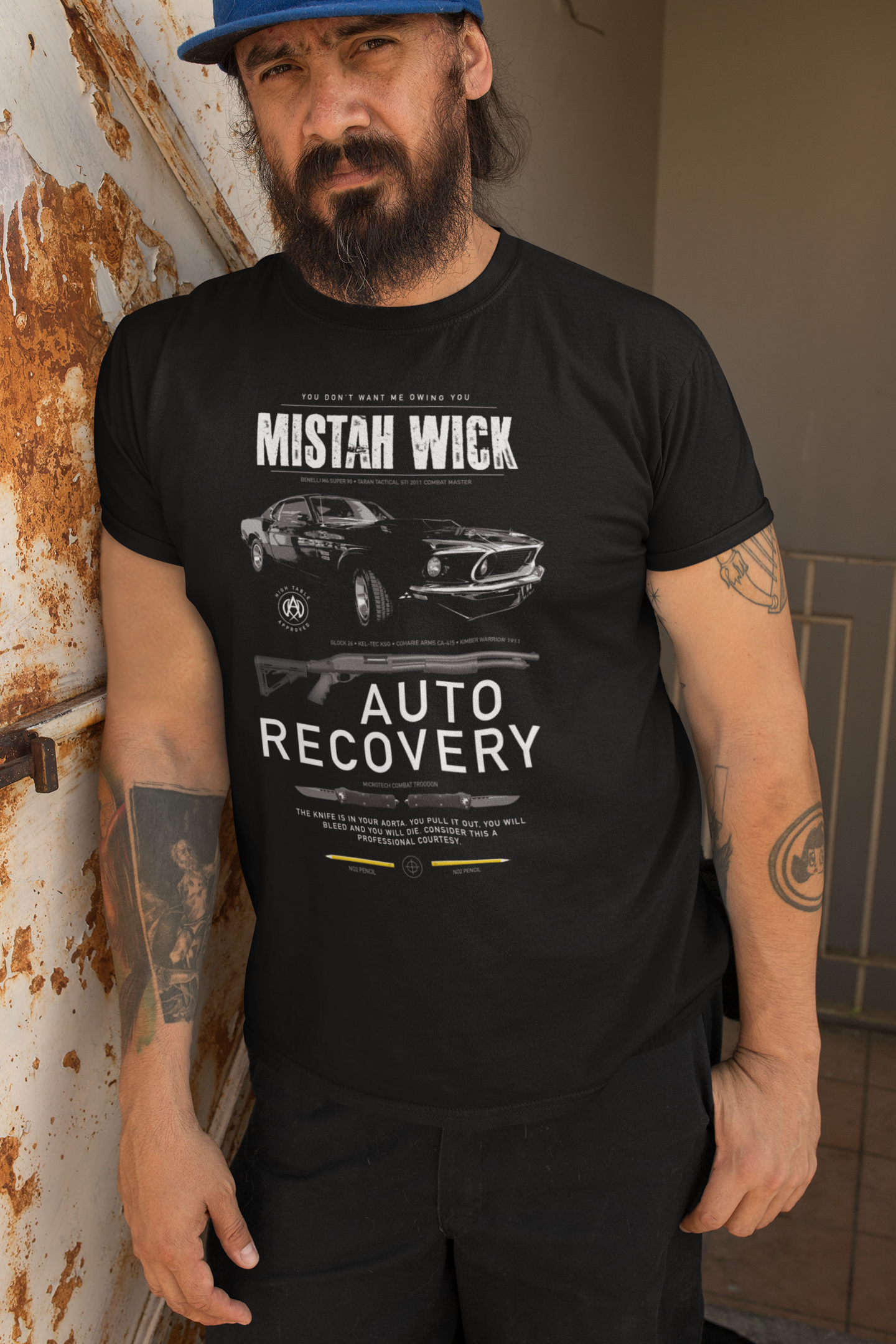 Mistah Wick - Auto Recovery - Funny T-Shirt