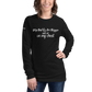 CLASSY - My Balls Are Bigger and Sit On My Chest - Funny Long Sleeve Tee