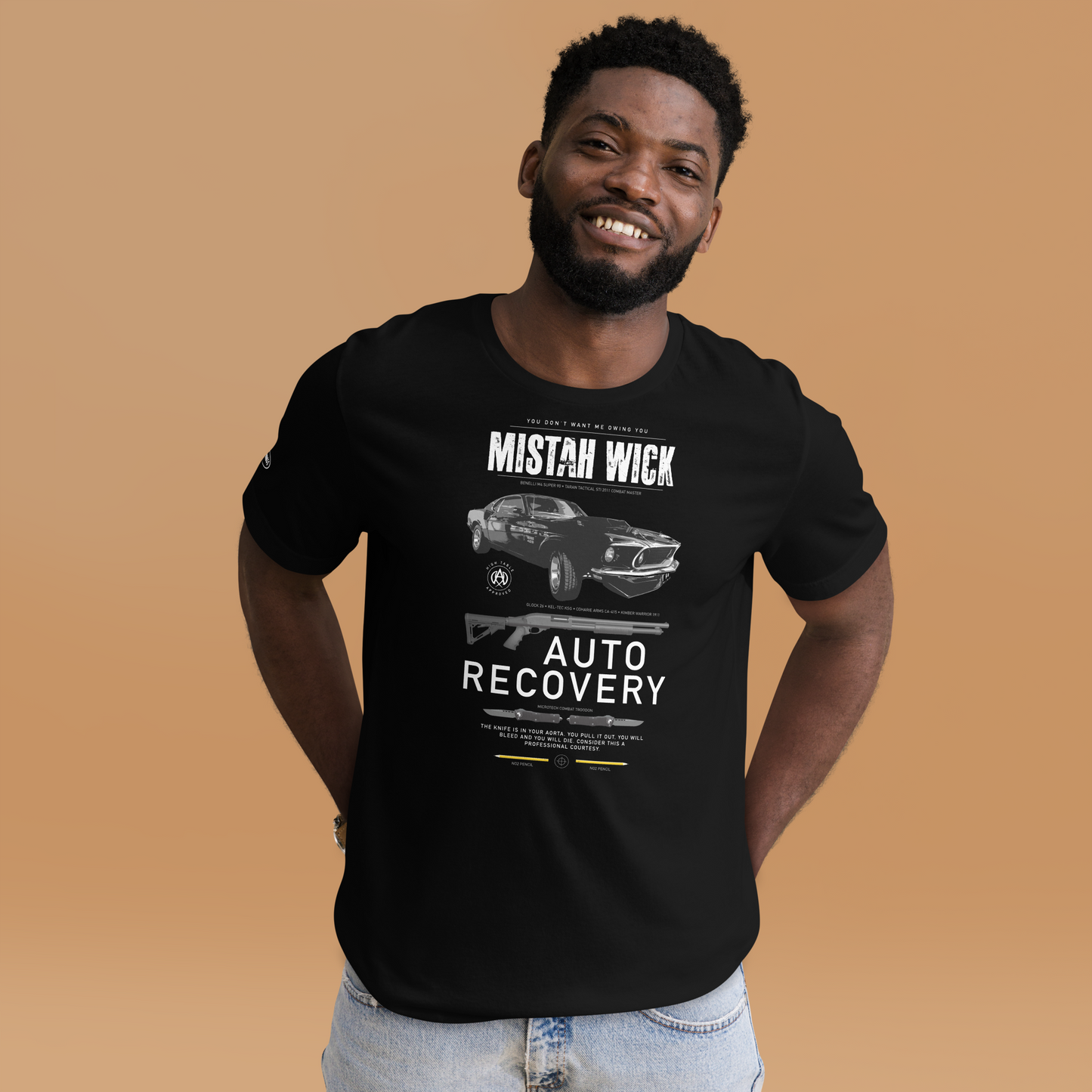 Mistah Wick - Auto Recovery - Funny T-Shirt