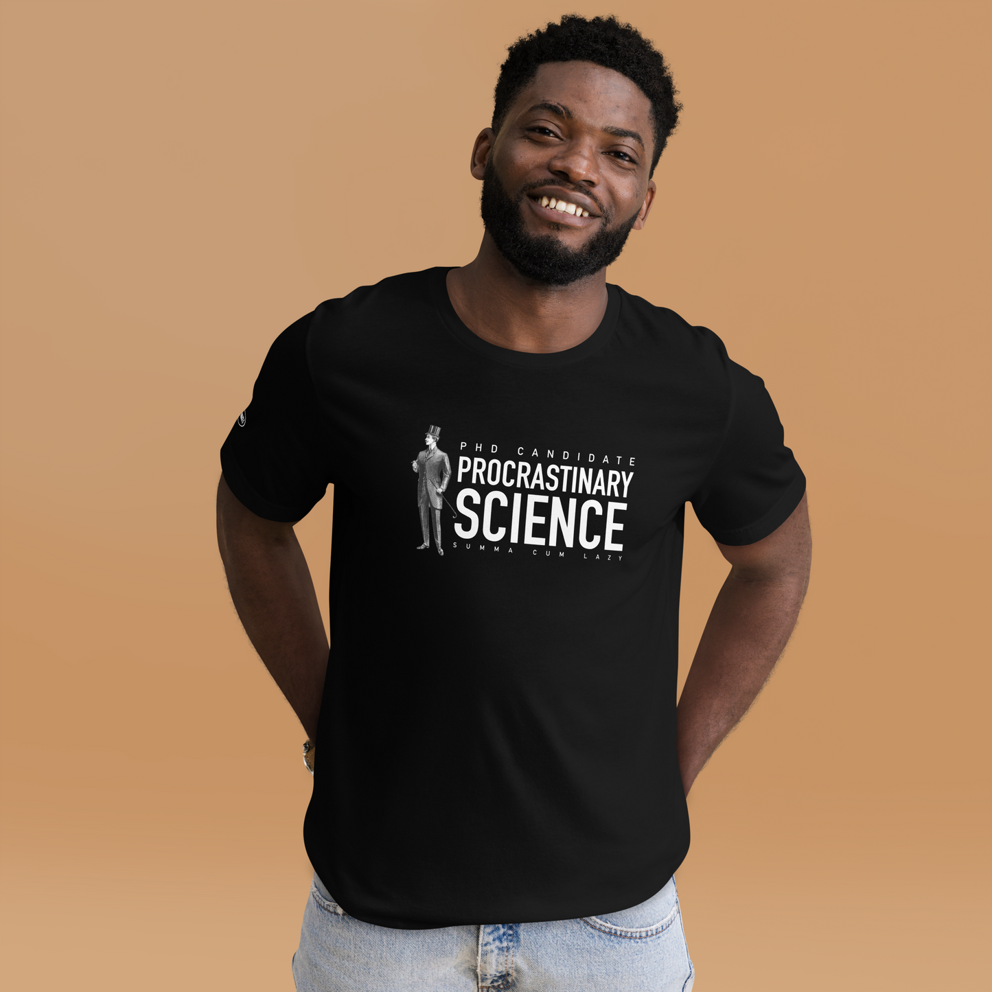 PHD Candidate, Procrastinary Science - Summe Cum Lazy - Funny T-shirt