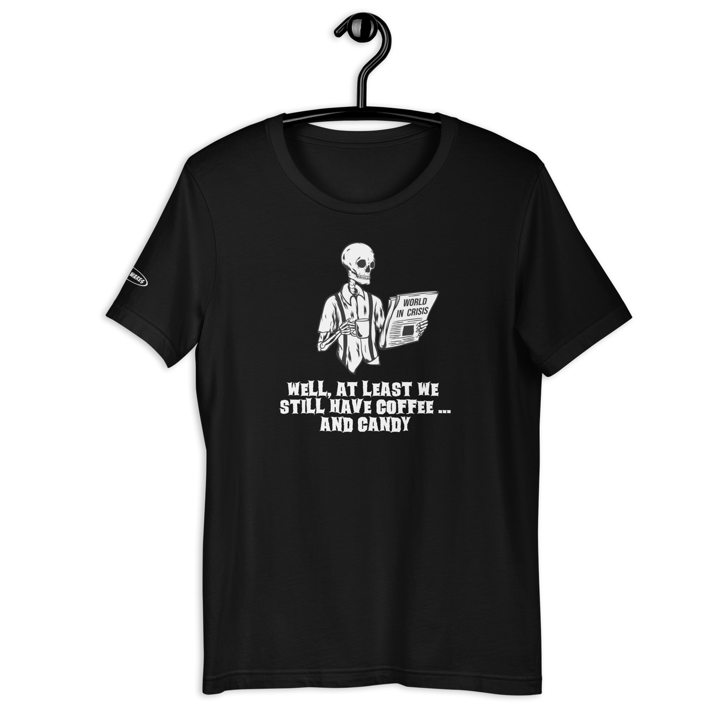 Halloween Skeleton Dad Optimist - Funny T-shirt