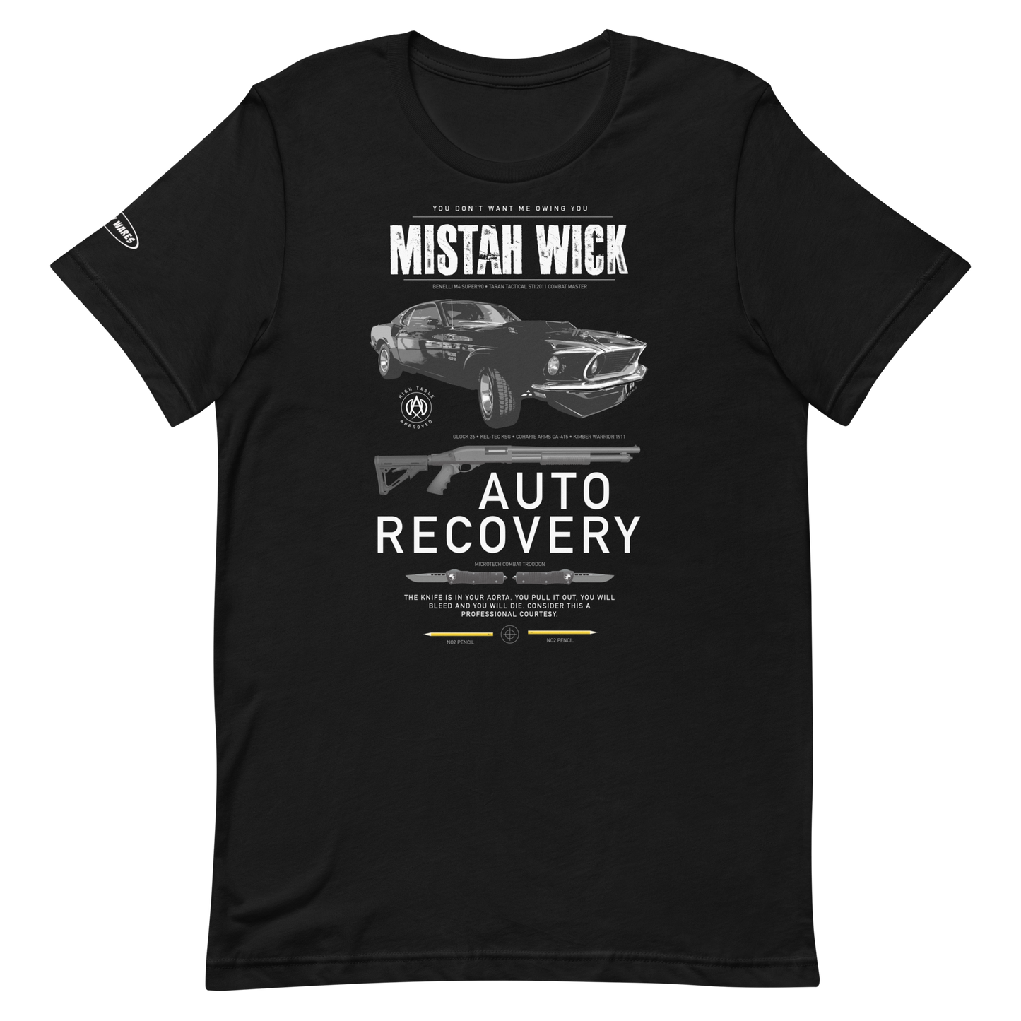 Mistah Wick - Auto Recovery - Funny T-Shirt