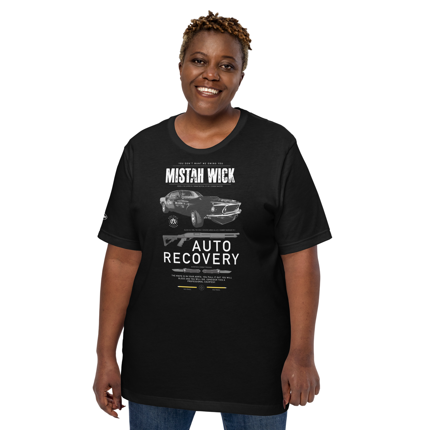 Mistah Wick - Auto Recovery - Funny T-Shirt