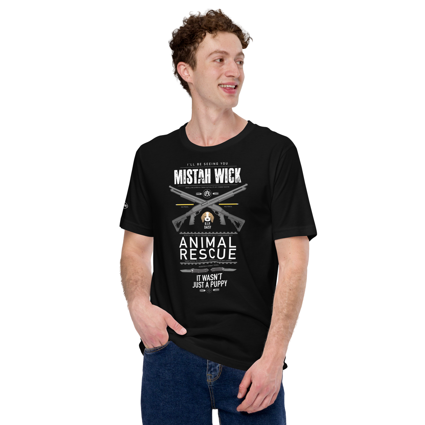 Mistah Wick Animal Rescue - Funny T-Shirt