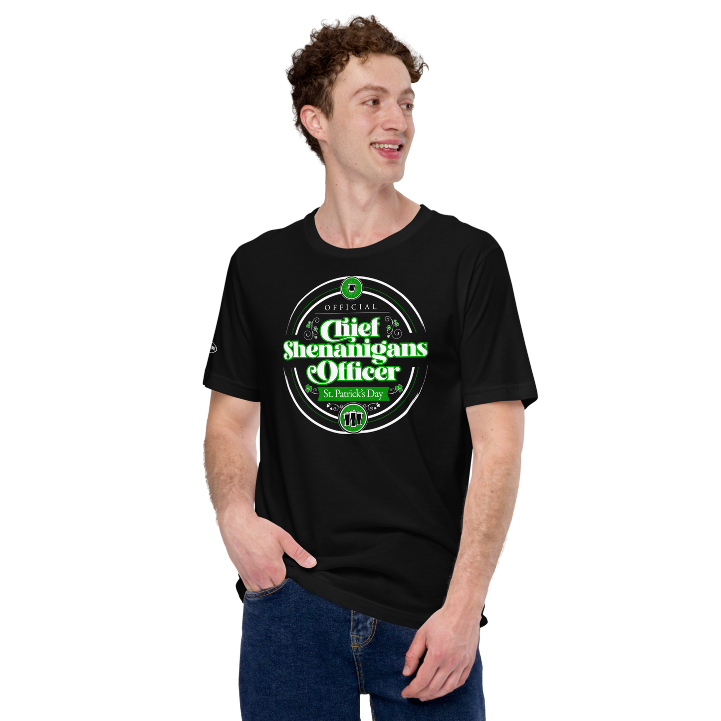 St. Patrick's Day - Chief Shenanigans Officer - Funny T-Shirt