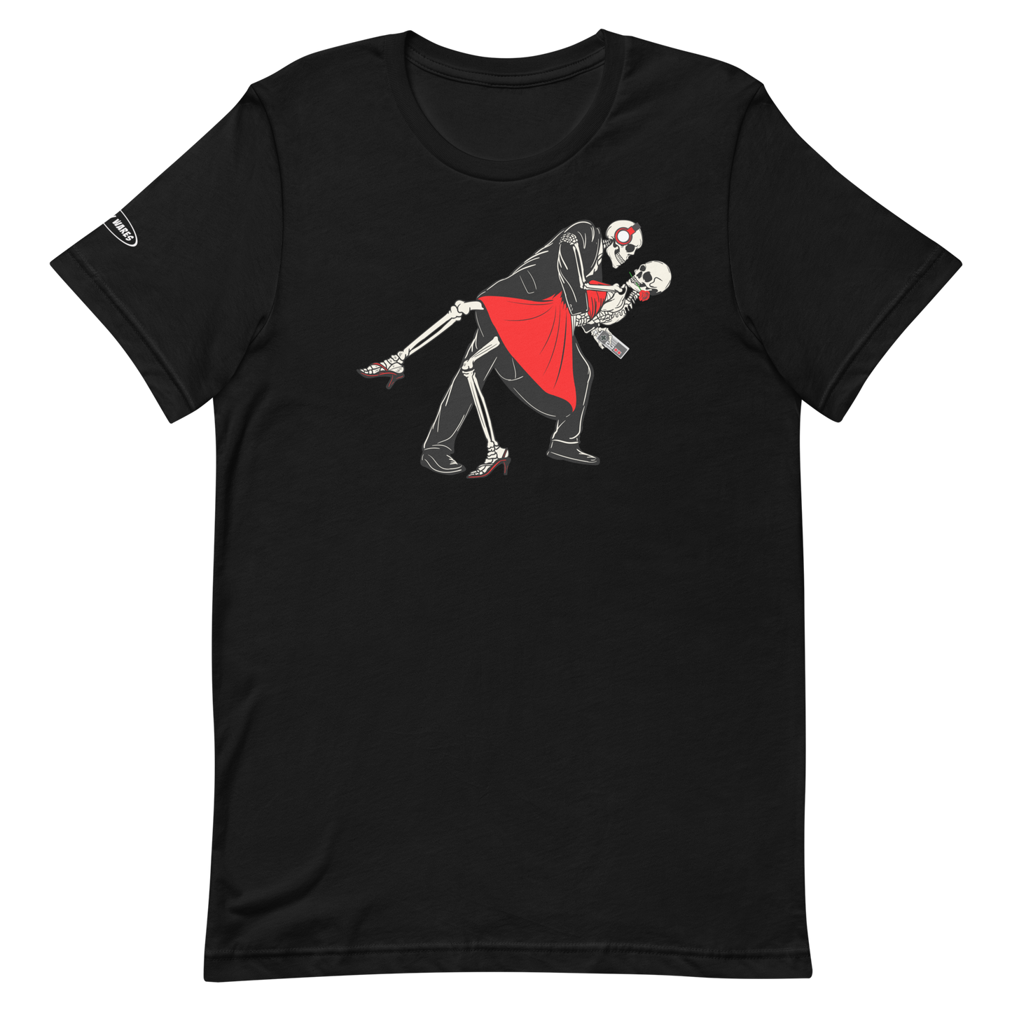 GAMER - Save Points, Suaveness, Romance and Noob Slaying Skeletons - Funny t-shirt