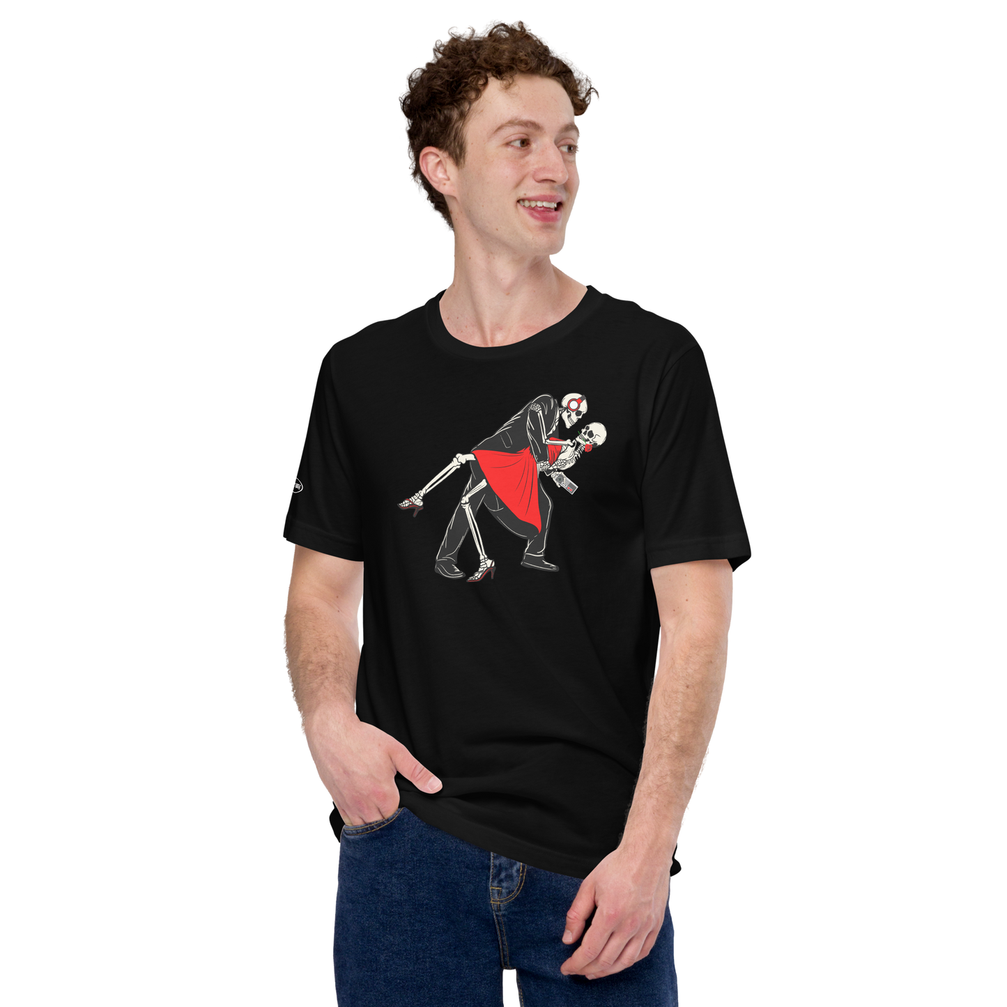 GAMER - Save Points, Suaveness, Romance and Noob Slaying Skeletons - Funny t-shirt