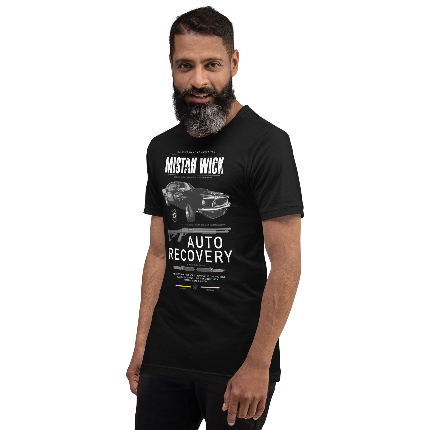 Mistah Wick - Auto Recovery - Funny T-Shirt