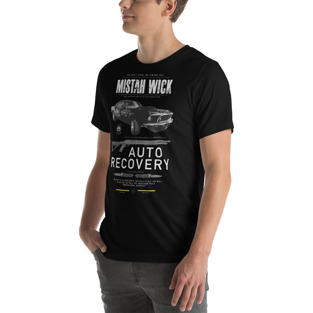 Mistah Wick - Auto Recovery - Funny T-Shirt