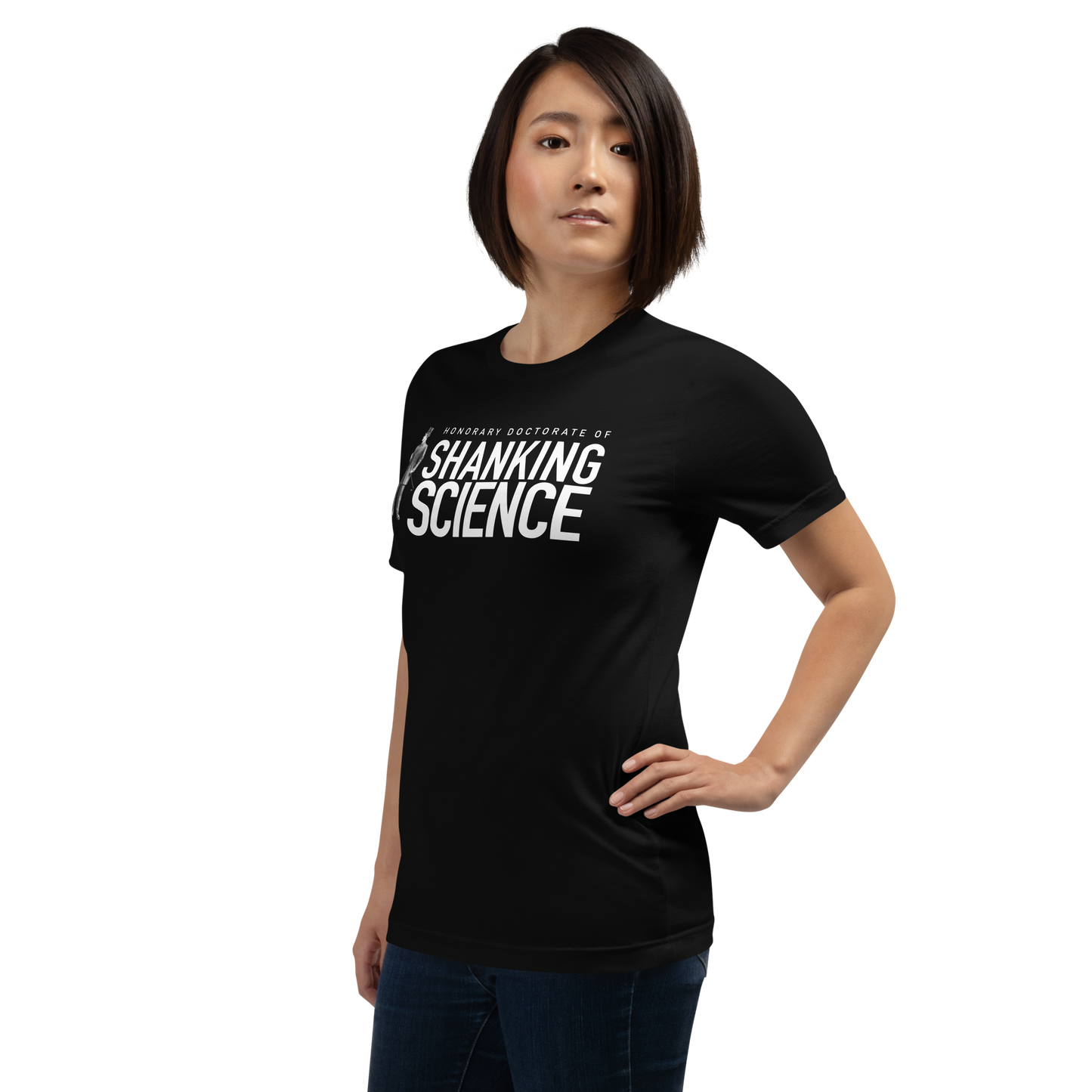 BULL$HIT DEGREE - Honorary Doctorate of Shanking Science - Funny T-Shirt