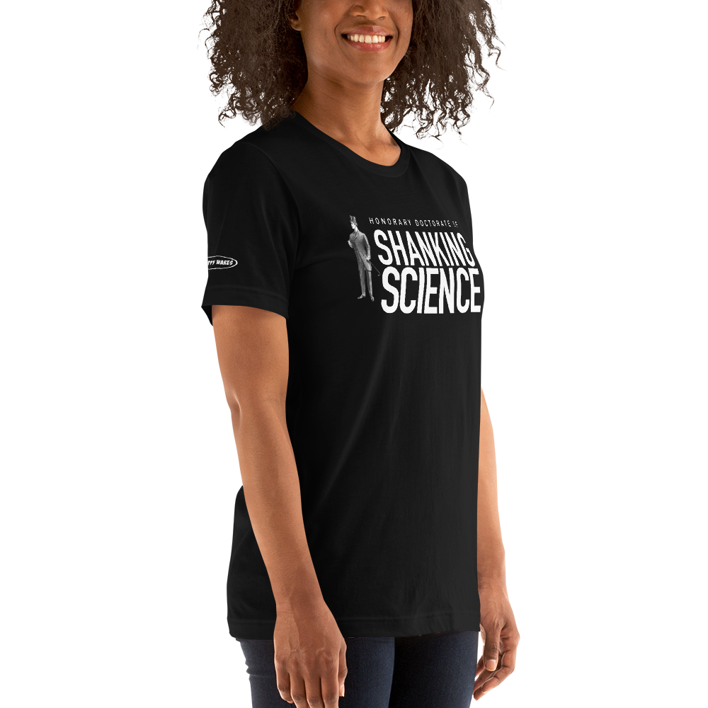 BULL$HIT DEGREE - Honorary Doctorate of Shanking Science - Funny T-Shirt