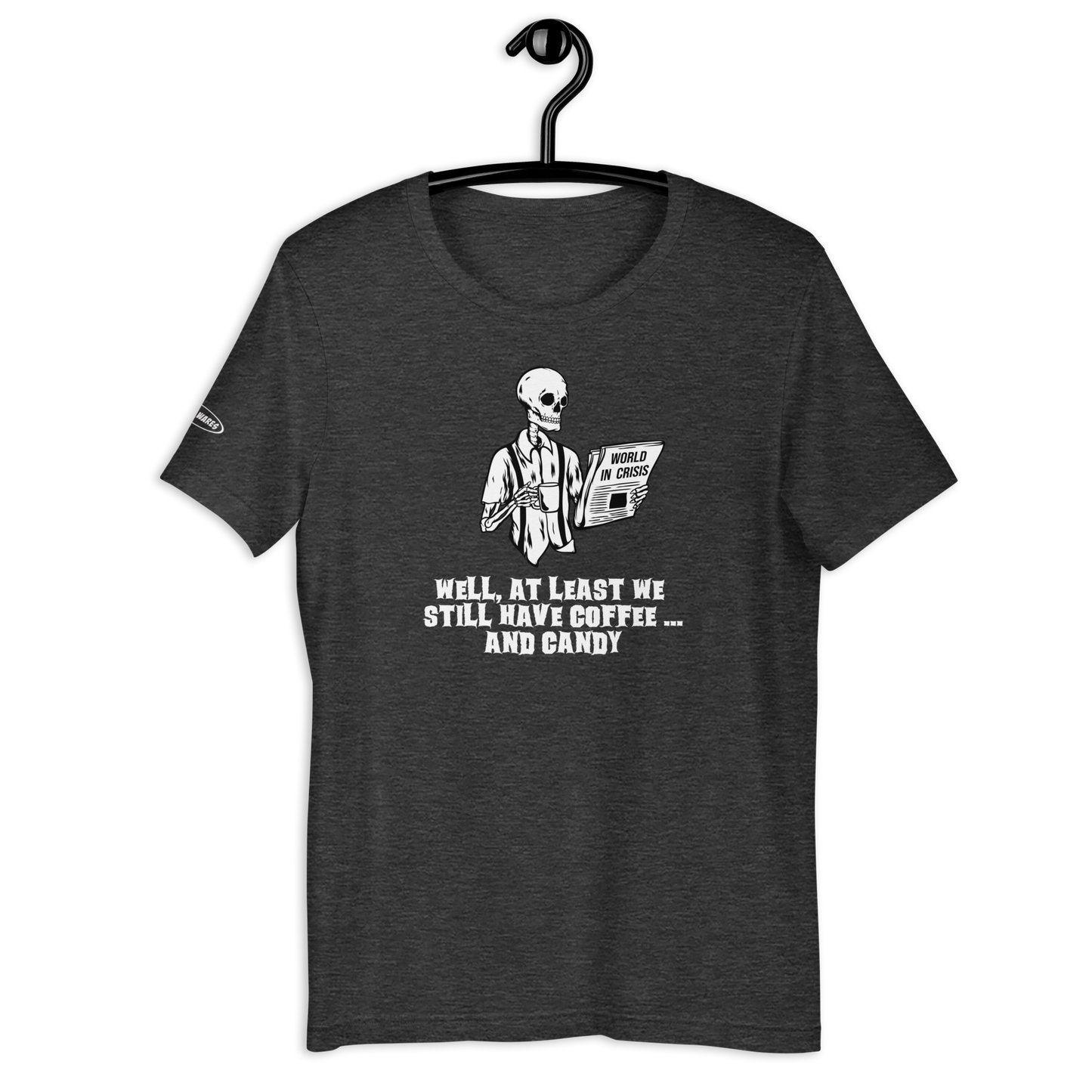 Halloween Skeleton Dad Optimist - Funny T-shirt