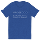 ALCOHOL - Prosecco is my Emotional Support Animal - Funny T-Shirt