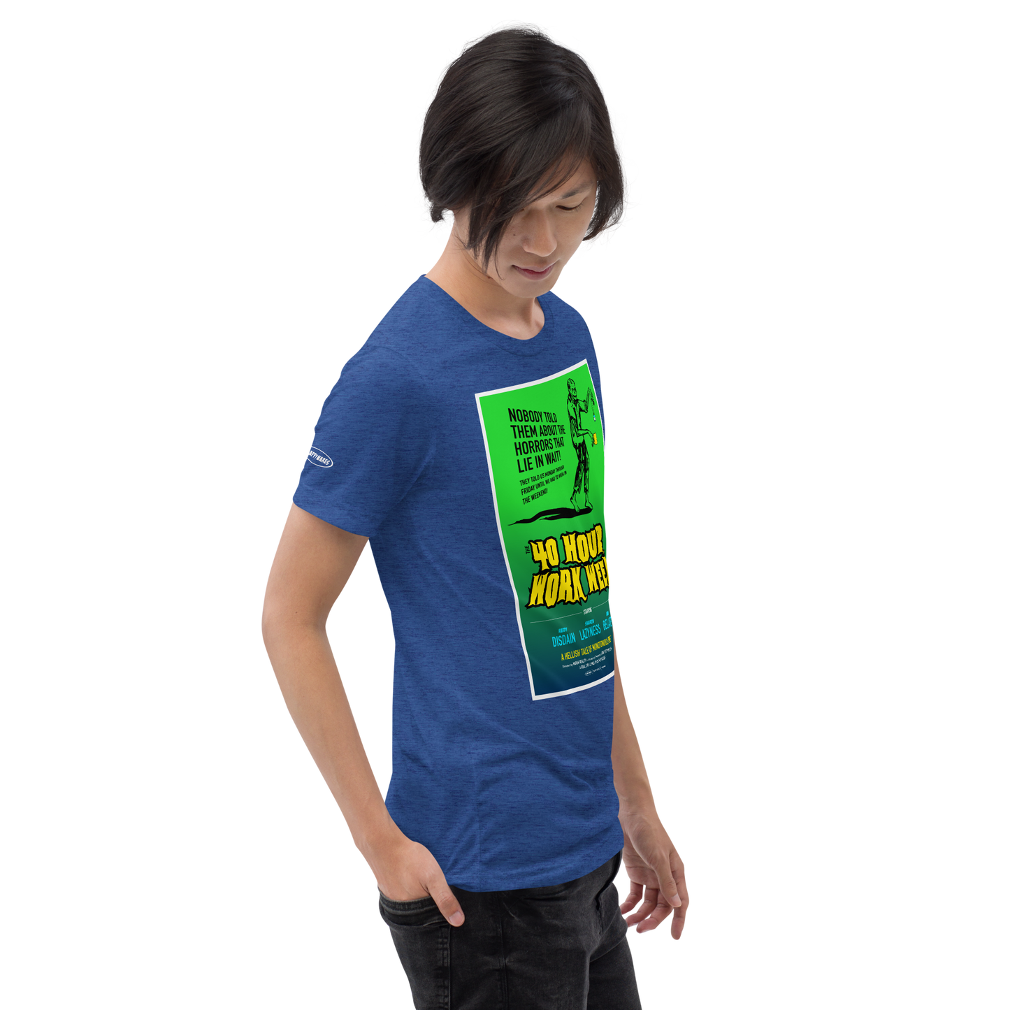 Zombie 40 hour work week horror - Funny T-Shirt