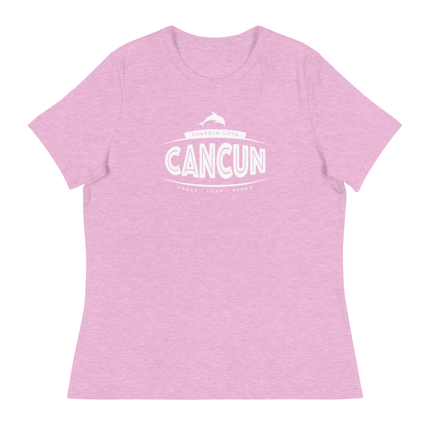 Women's - CANCUN - Dolphin Love - Peace • Love • Ocean T-Shirt